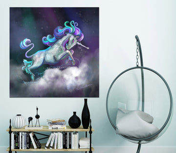 3D White Horse 111 Rose Catherine Khan Wall Sticker Wallpaper AJ Wallpaper 2 