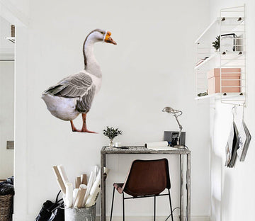 3D Big White Goose 204 Animals Wall Stickers Wallpaper AJ Wallpaper 