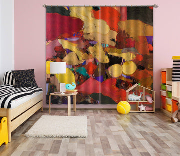 3D Abstract Art 206 Allan P. Friedlander Curtain Curtains Drapes Curtains AJ Creativity Home 