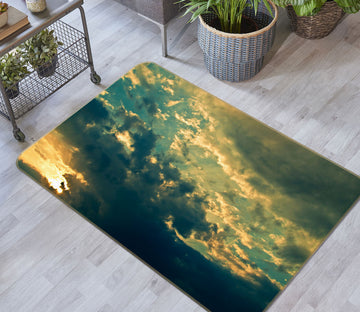 3D Clouds 31173 Non Slip Rug Mat