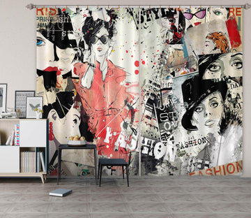 3D Red Clothes 787 Curtains Drapes Wallpaper AJ Wallpaper 