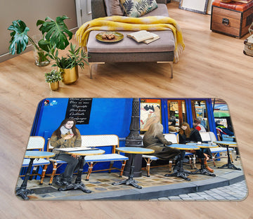 3D Tables Chairs 11135 Matthew Holden Bates Rug Non Slip Rug Mat