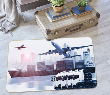 3D Airplane Ship 42051 Vehicle Non Slip Rug Mat