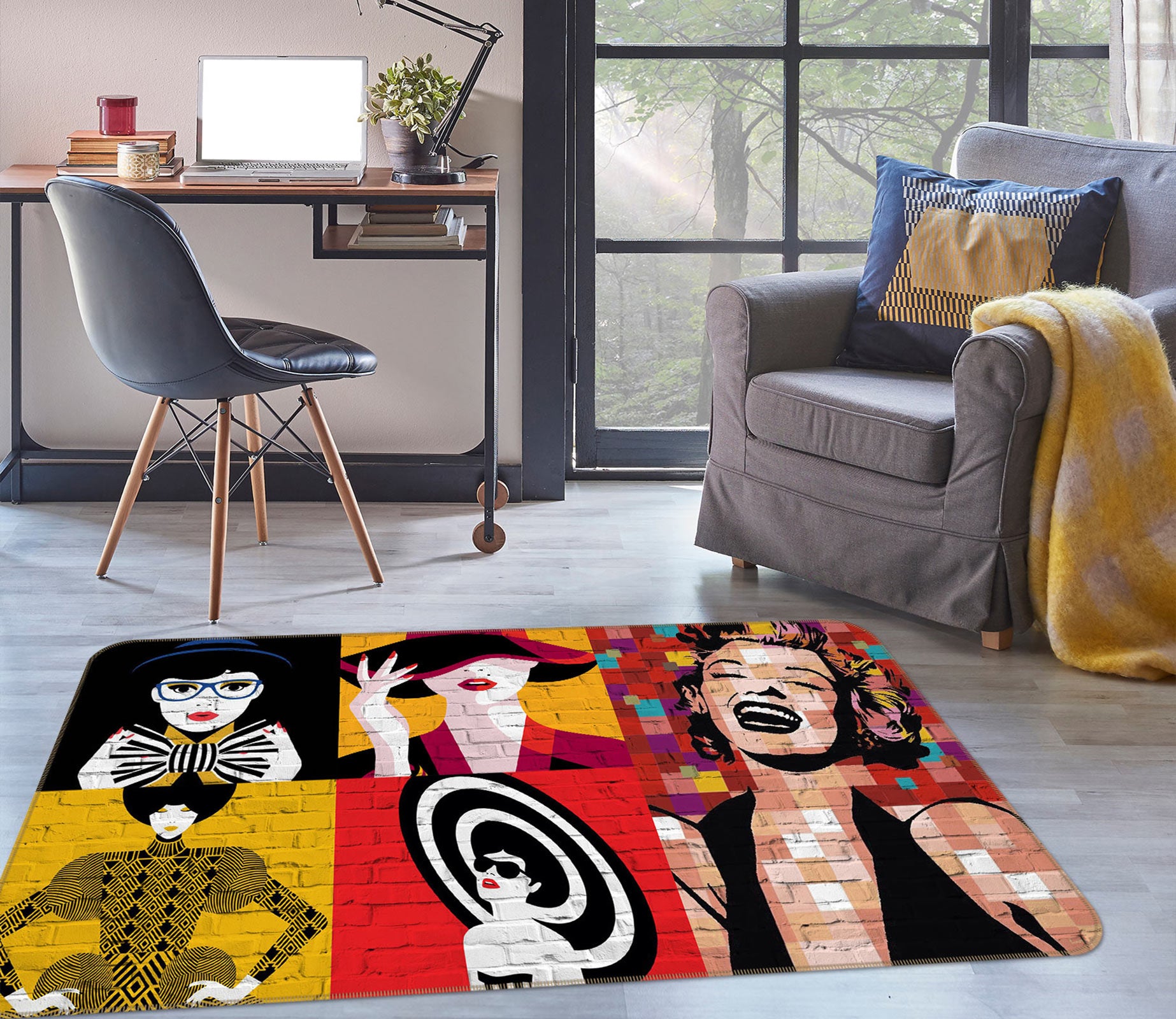 3D Beauty 77066 Non Slip Rug Mat