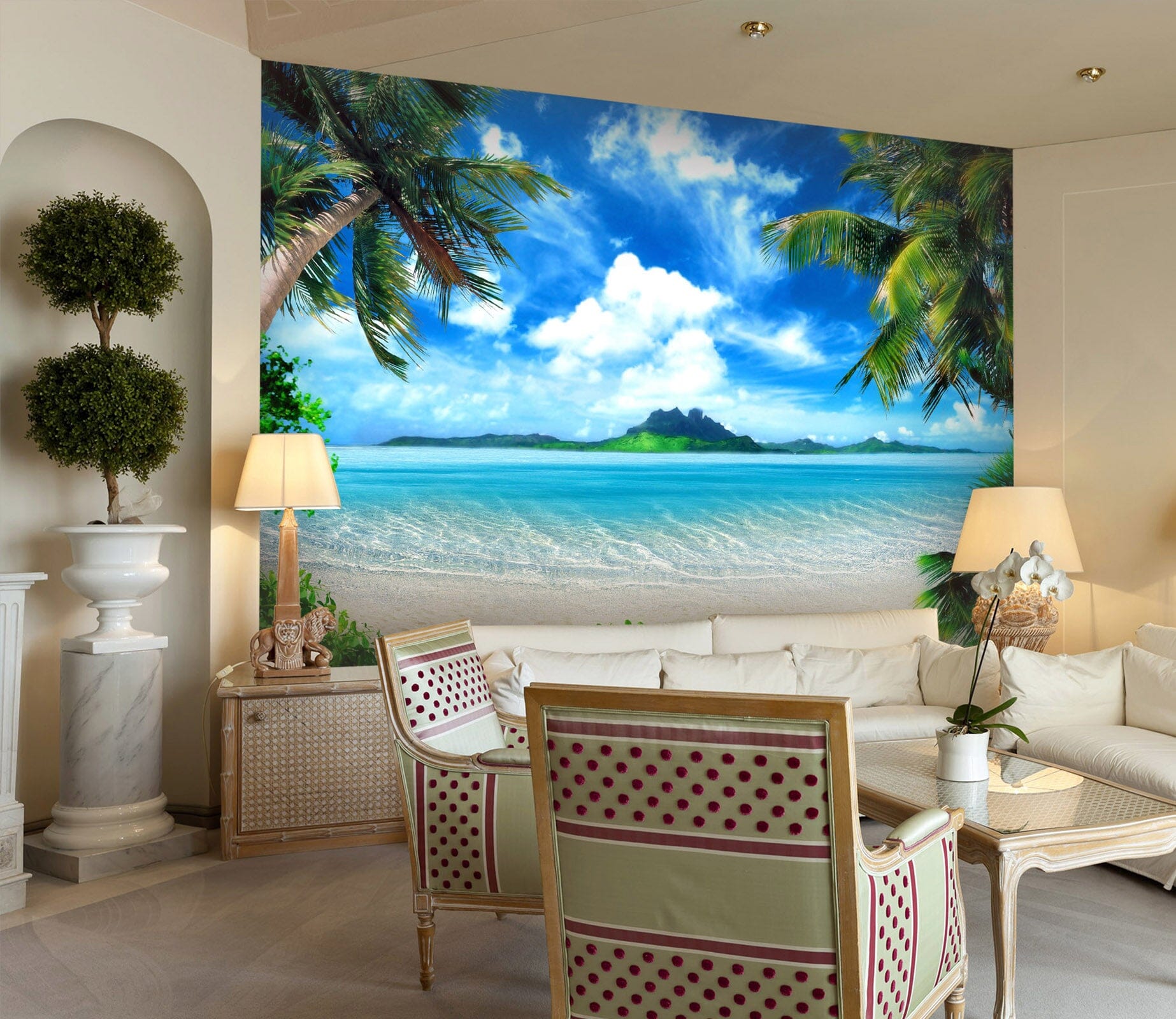 3D Seaside Beach 182 Wall Murals Wallpaper AJ Wallpaper 2 