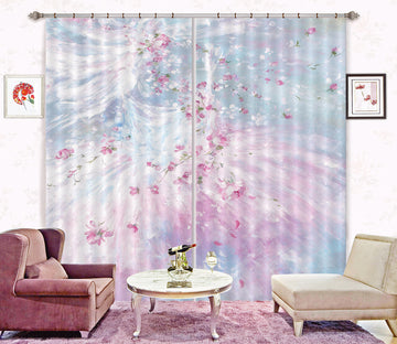 3D Petal Pink Gauze Skirt 2205 Debi Coules Curtain Curtains Drapes