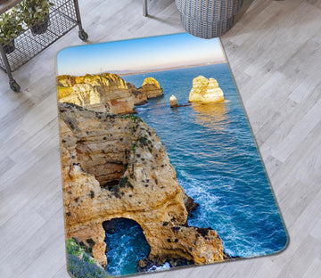 3D Sea Stone 26058 Non Slip Rug Mat