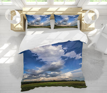 3D Blue Sky White Clouds 86025 Jerry LoFaro bedding Bed Pillowcases Quilt
