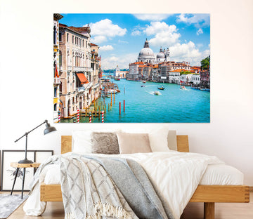 3D Water City Of Venice 001 Wall Sticker