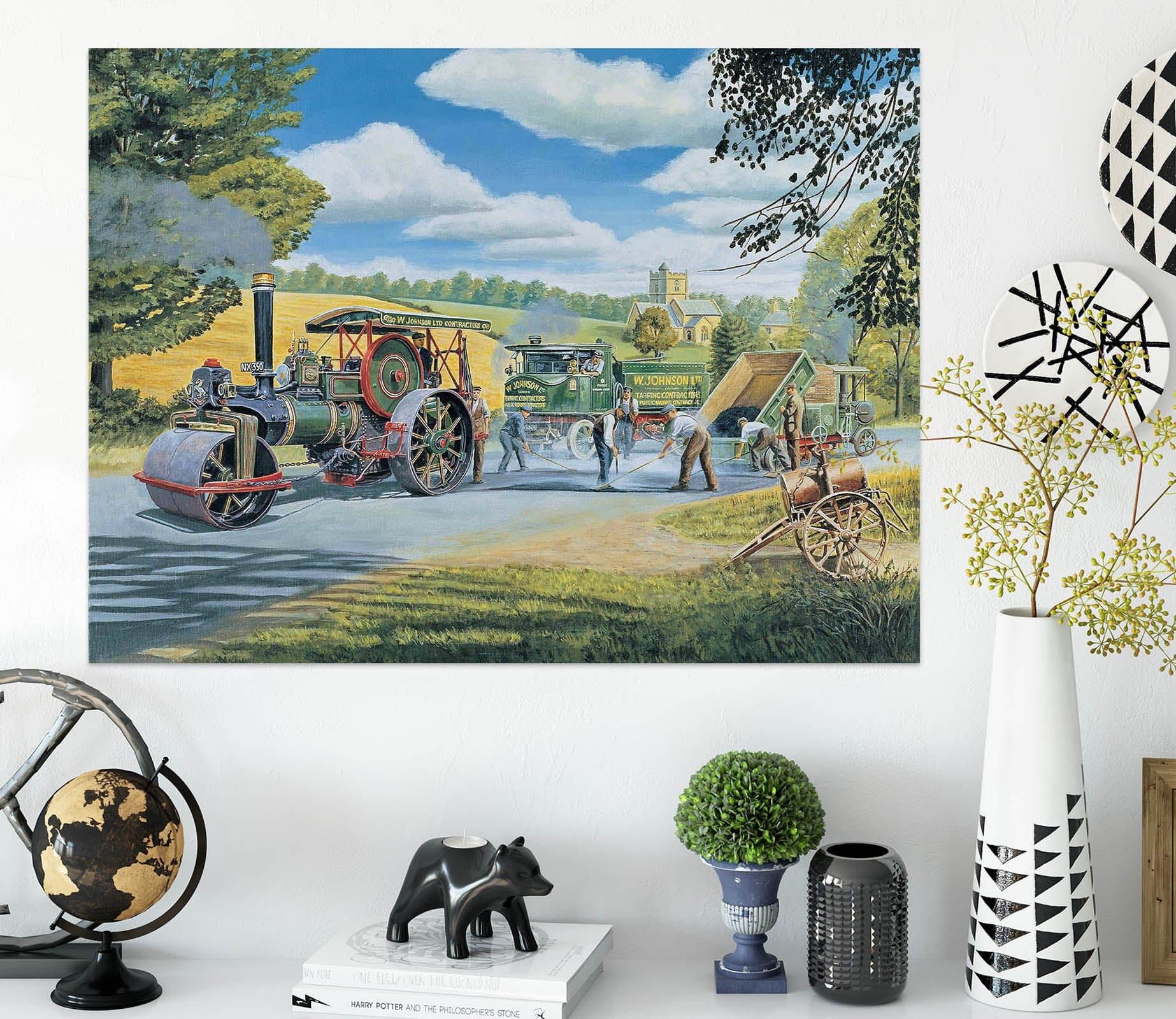 3D The Road Menders 076 Trevor Mitchell Wall Sticker Wallpaper AJ Wallpaper 2 