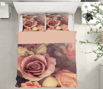 3D Flowers 59154 Bed Pillowcases Quilt