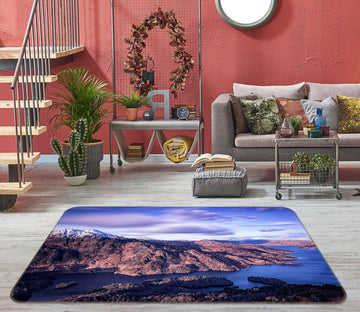 3D Mountain River 35125 Non Slip Rug Mat