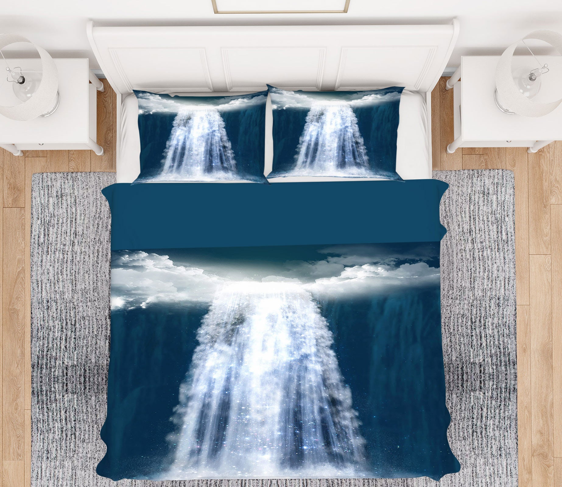3D Great Falls 15148 Bed Pillowcases Quilt