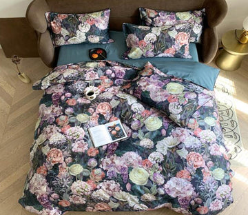 3D Flower Bush 7117 Bed Pillowcases Quilt