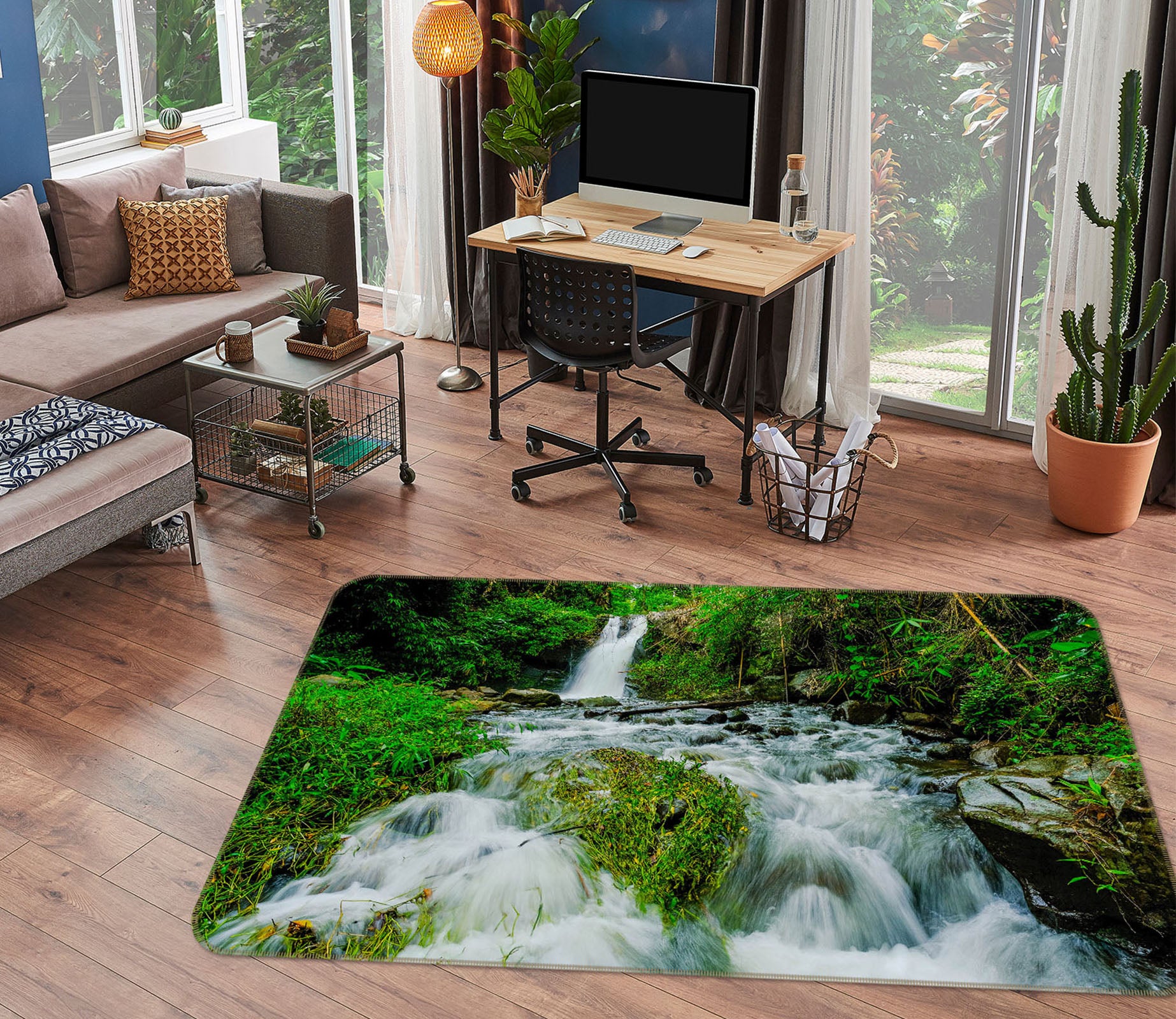 3D Torrent 31069 Non Slip Rug Mat