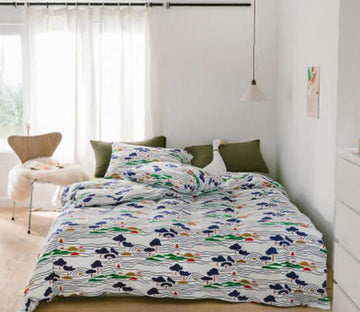 3D Forest 17149 Bed Pillowcases Quilt