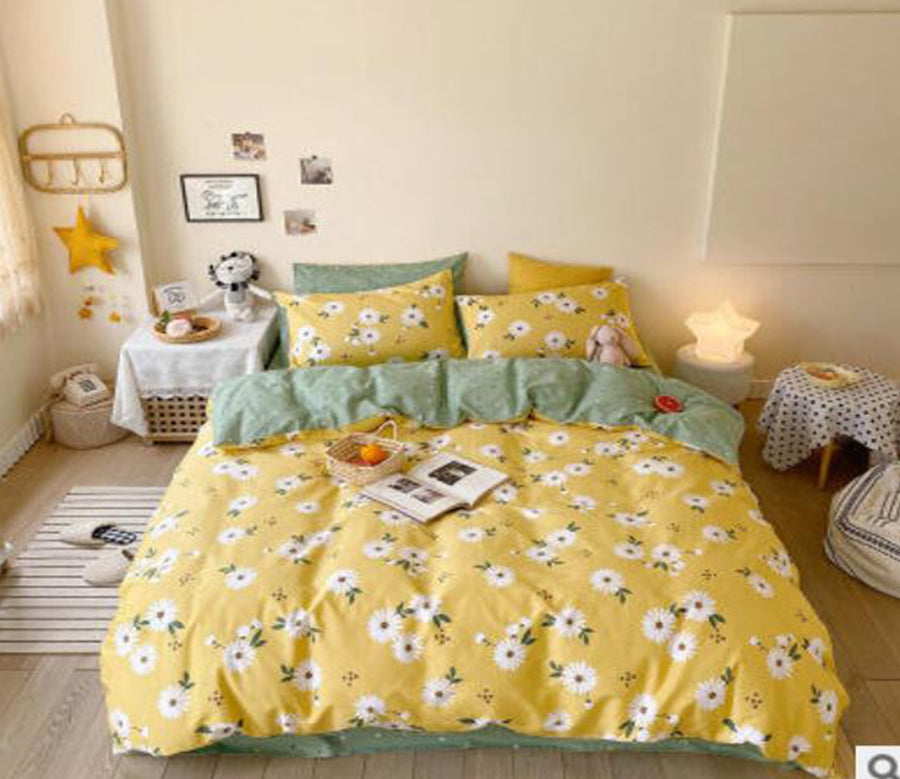 3D Chrysanthemum 40183 Bed Pillowcases Quilt