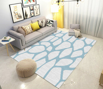 3D Light Green Pattern WG266 Non Slip Rug Mat Mat AJ Creativity Home 
