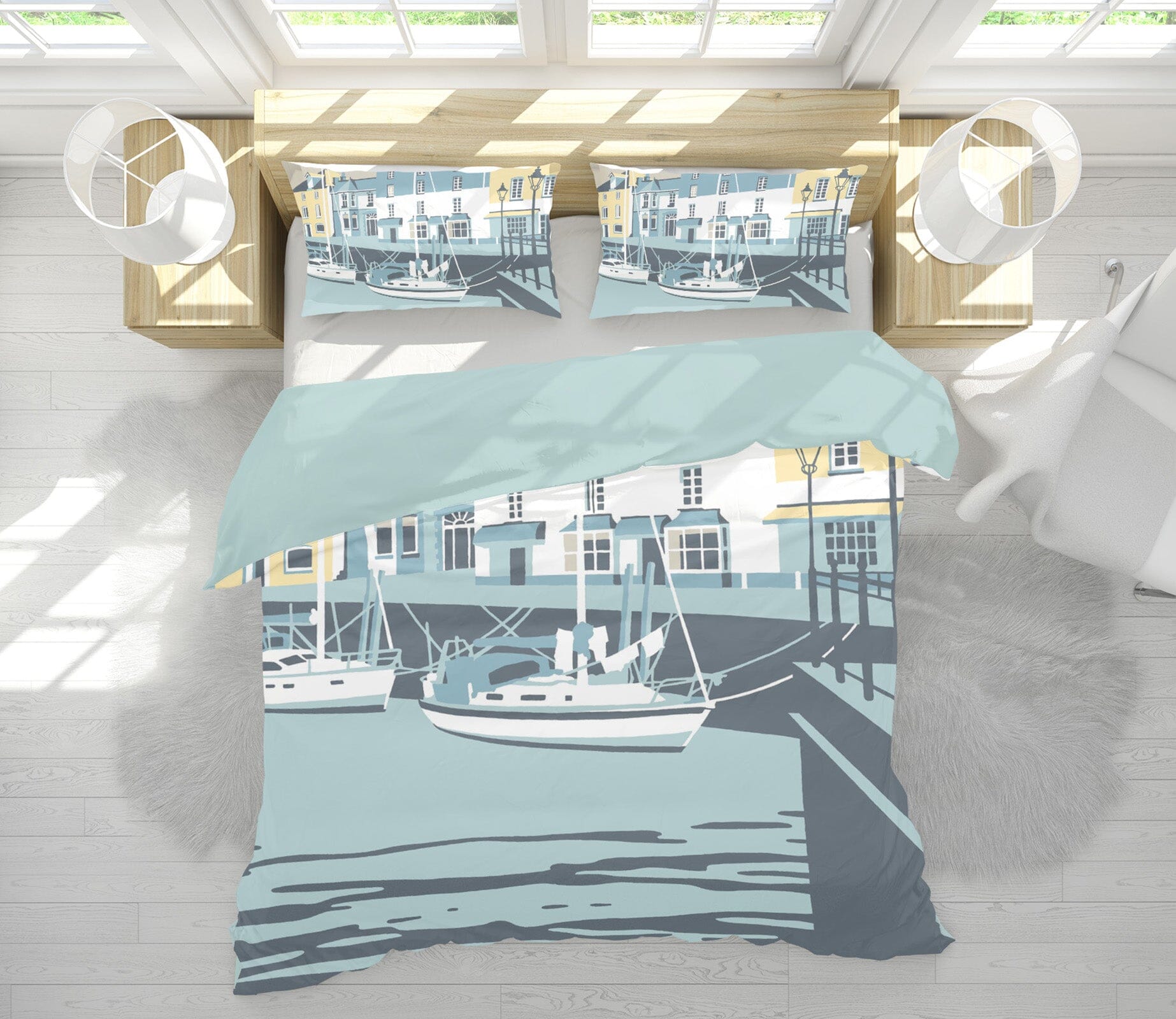 3D Padstow 2035 Steve Read Bedding Bed Pillowcases Quilt Quiet Covers AJ Creativity Home 