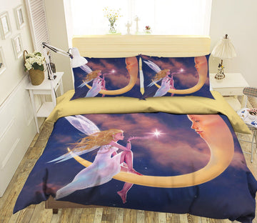 3D Star Kiss 083 Bed Pillowcases Quilt Exclusive Designer Vincent Quiet Covers AJ Creativity Home 