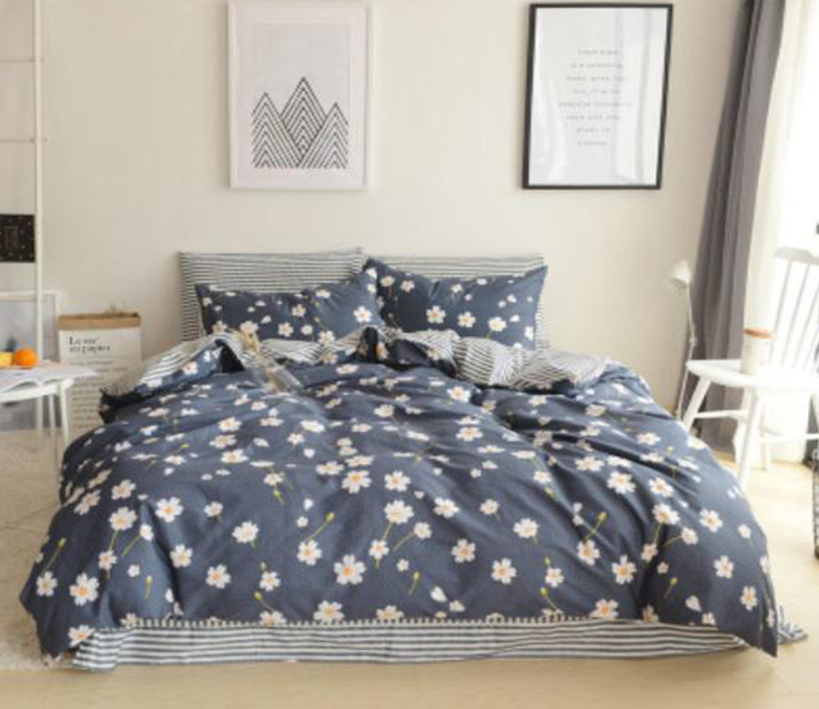 3D Daisy 20293 Bed Pillowcases Quilt