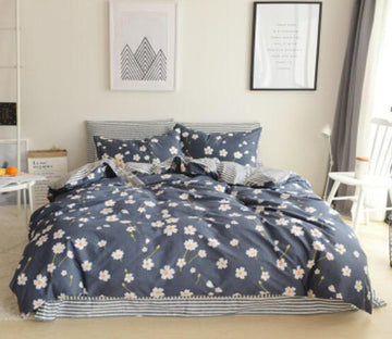3D Daisy 20293 Bed Pillowcases Quilt