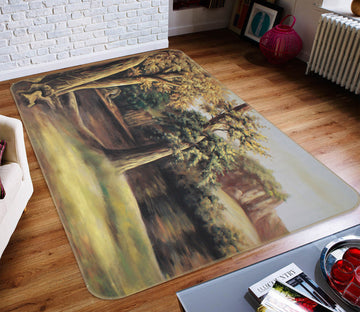 3D Trees 75206 Non Slip Rug Mat