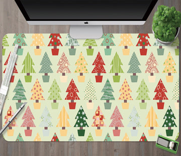 3D Color Tree Pattern 035 Desk Mat Mat AJ Creativity Home 