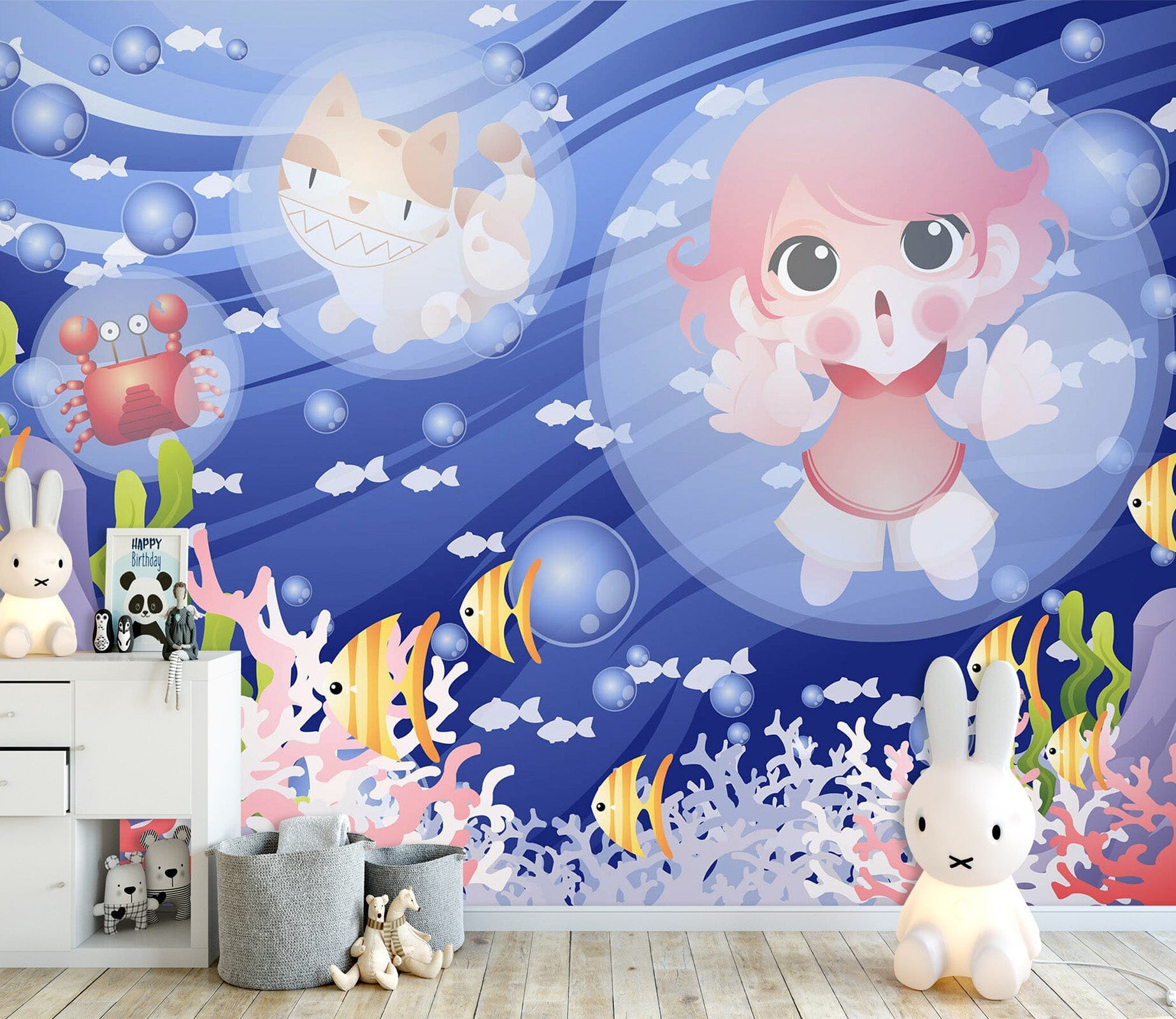 3D Bubble 1645 Wall Murals Wallpaper AJ Wallpaper 2 