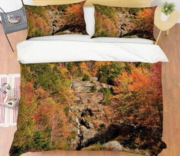 3D Trees In The Mountains 62030 Kathy Barefield Bedding Bed Pillowcases Quilt