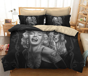3D Marilyn Monroe 1112 Bed Pillowcases Quilt