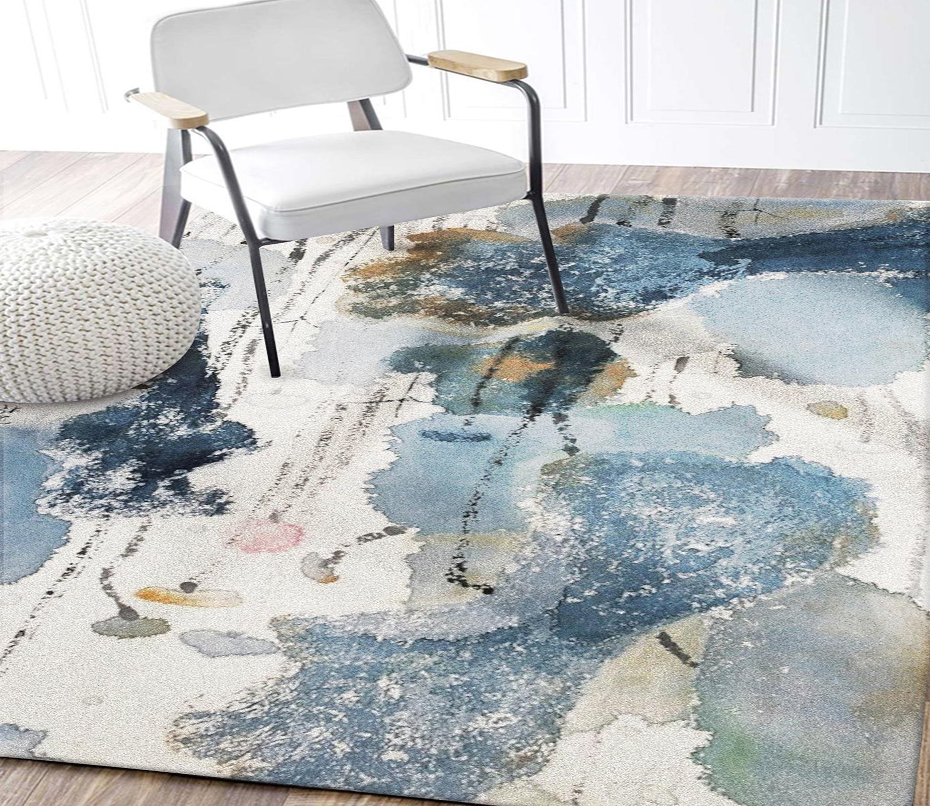 3D Lotus Pond WG050 Non Slip Rug Mat Mat AJ Creativity Home 