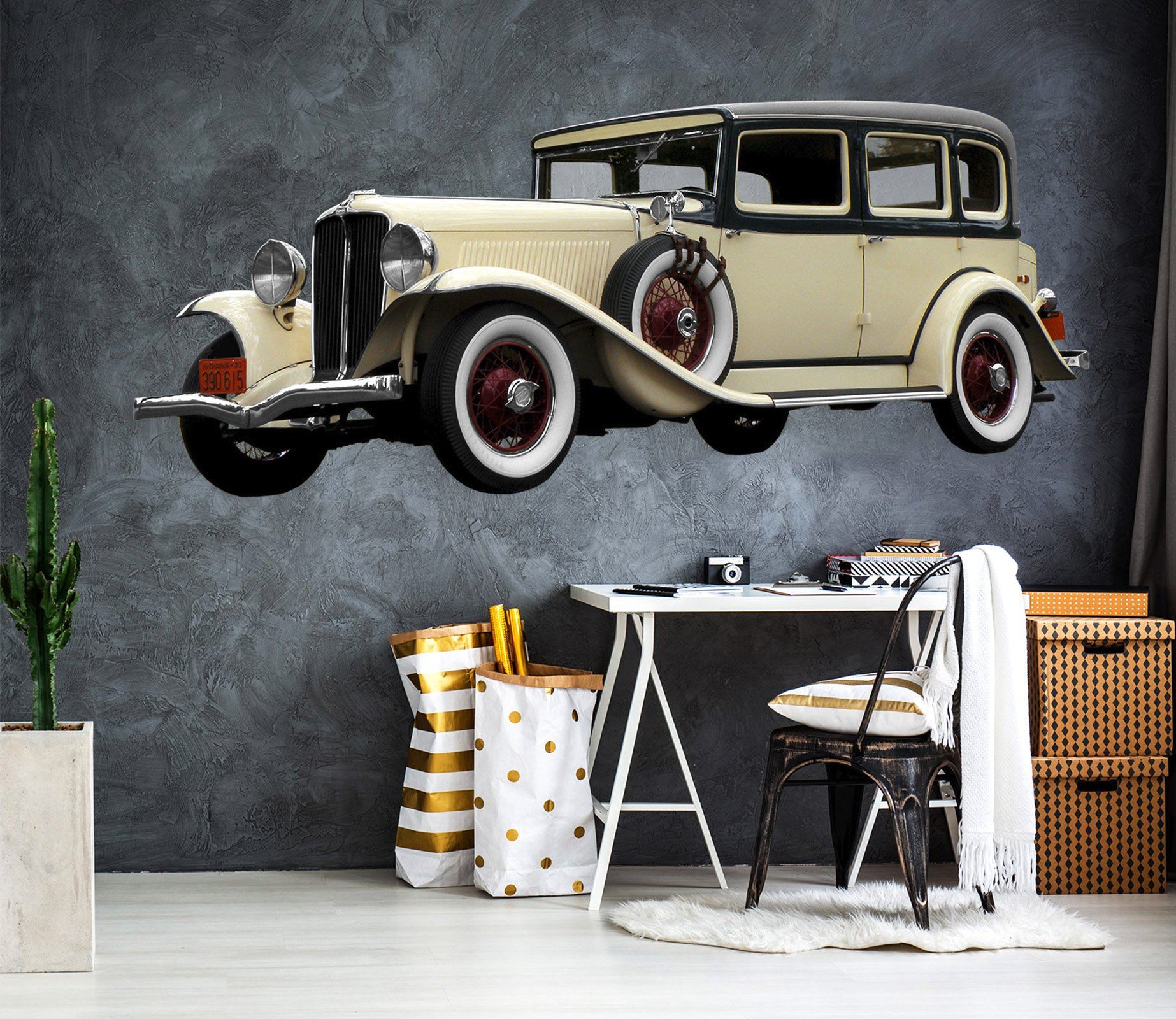 3D Classiker 0138 Vehicles Wallpaper AJ Wallpaper 