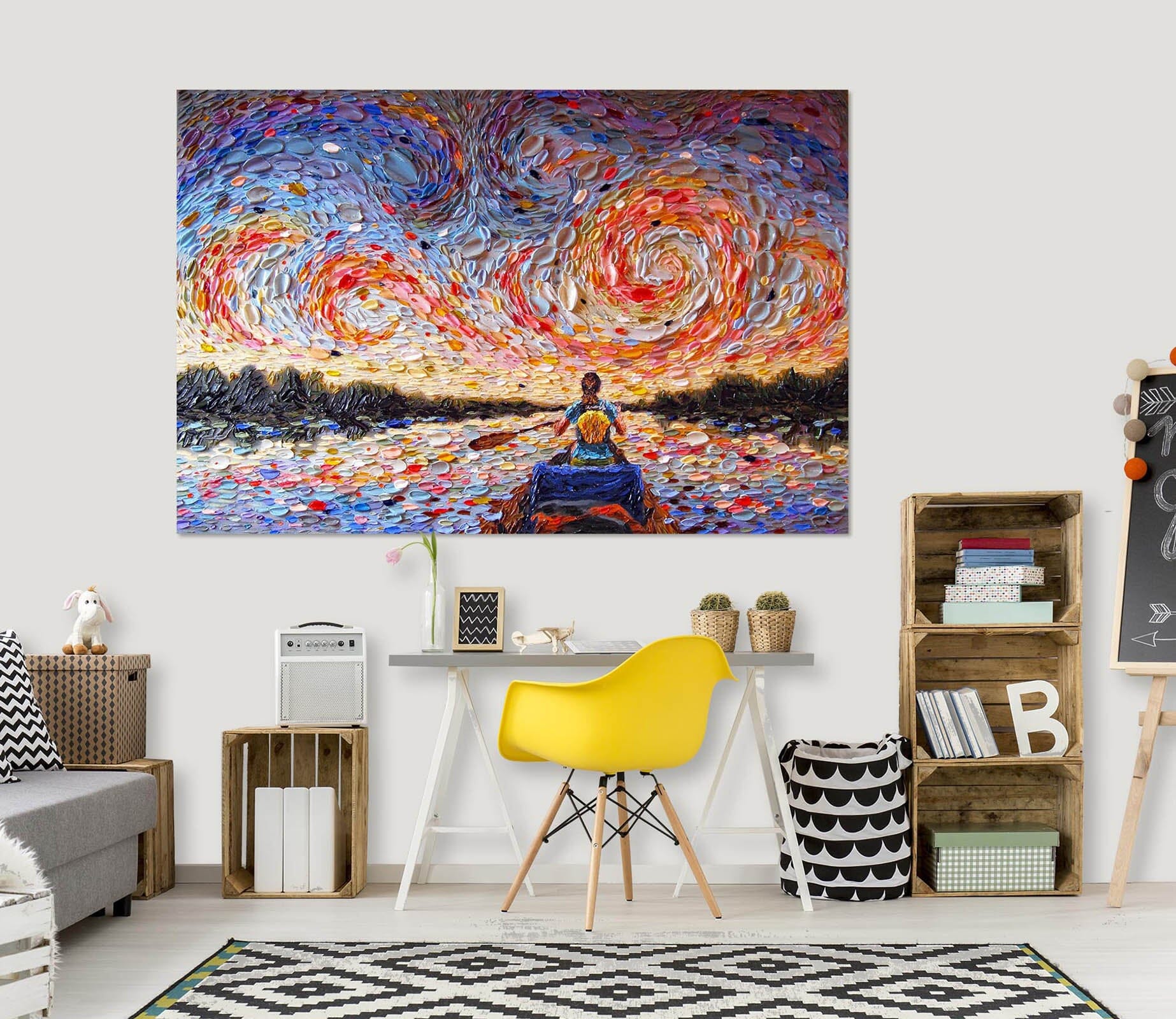 3D Sunset 011 Dena Tollefson Wall Sticker Wallpaper AJ Wallpaper 2 