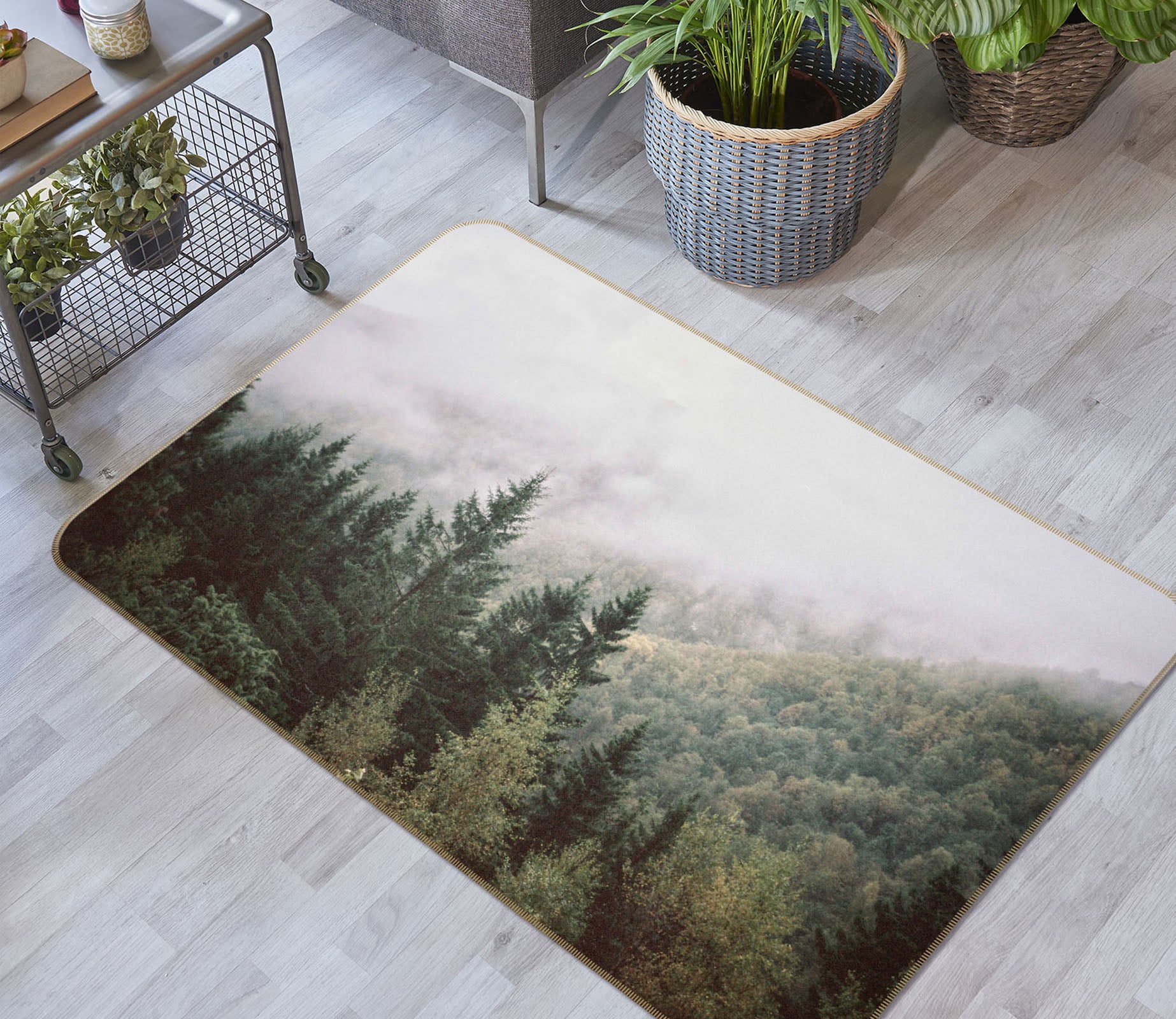 3D Forest 31081 Non Slip Rug Mat