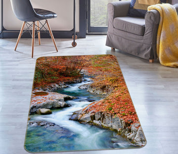 3D Torrent Stream 26184 Non Slip Rug Mat