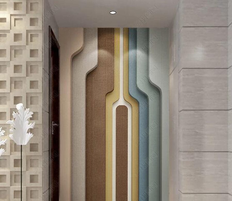 3D Colored Planks WC270 Wall Murals Wallpaper AJ Wallpaper 2 
