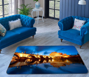 3D Water Reflection 29136 Non Slip Rug Mat