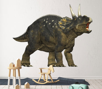 3D Open Mouth Dragon 222 Animals Wall Stickers Wallpaper AJ Wallpaper 