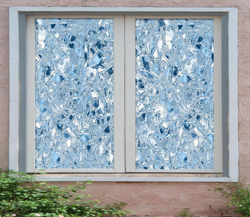 3D Beautiful Debris 318 Window Film Print Sticker Cling Stained Glass UV Block