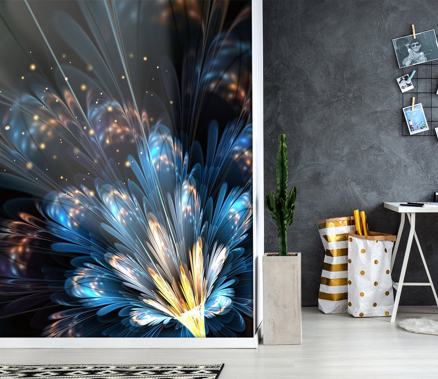 3D Color Firework 2022 Wall Murals Wallpaper AJ Wallpaper 2 