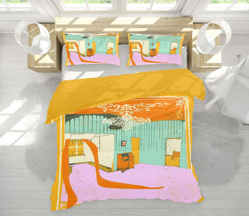 3D Cozy Room 2113 Showdeer Bedding Bed Pillowcases Quilt Quiet Covers AJ Creativity Home 