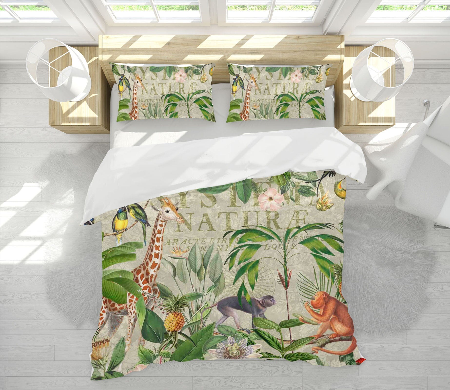 3D Get Along In Harmony 2140 Andrea haase Bedding Bed Pillowcases Quilt Quiet Covers AJ Creativity Home 