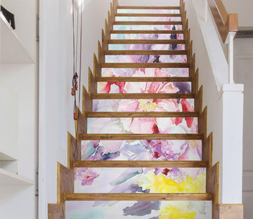 3D Mosaic 4512 Stair Risers Wallpaper AJ Wallpaper 