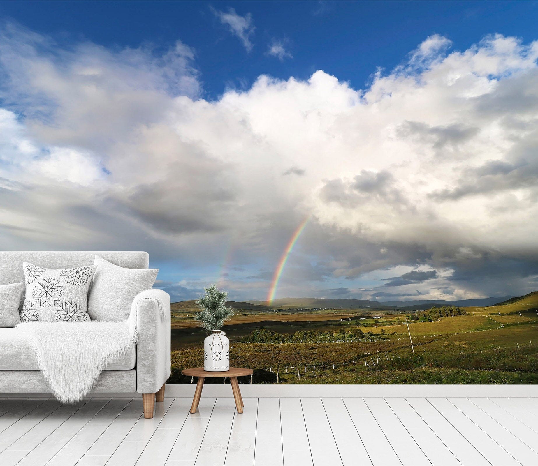 3D Grassland Clouds 116 Jerry LoFaro Wall Mural Wall Murals Wallpaper AJ Wallpaper 2 