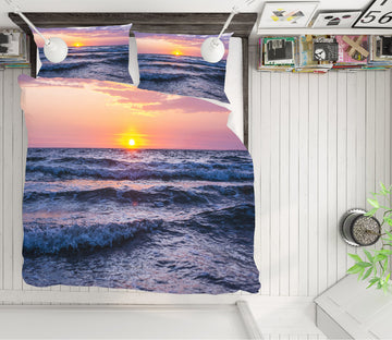 3D Surf Sun 59162 Bed Pillowcases Quilt