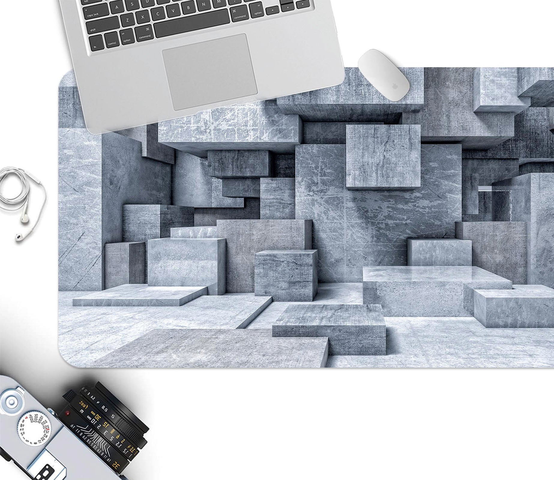 3D Cube 18038 Desk Mat