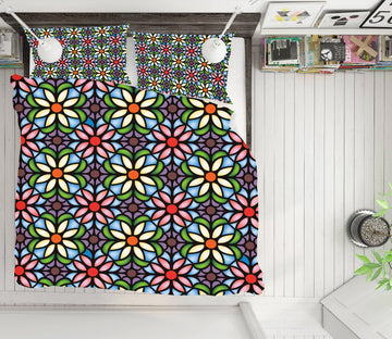 3D Pattern 13177 Bed Pillowcases Quilt