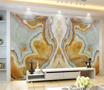 3D Yellow Pattern WC1185 Wall Murals