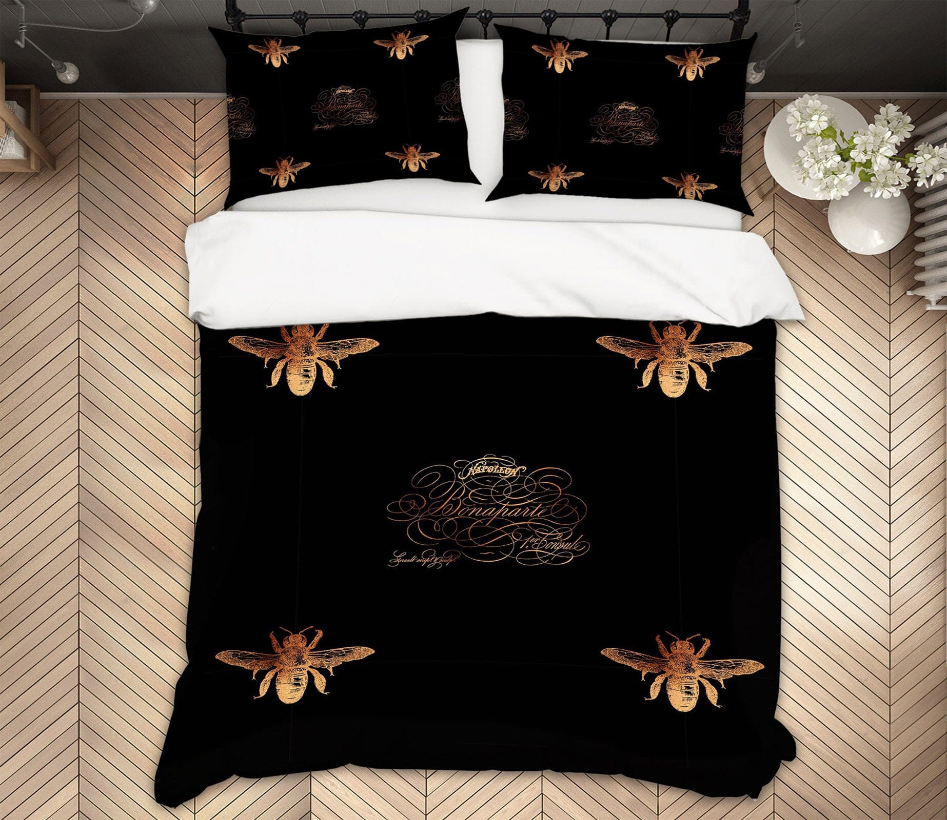 3D Bee Specimen 179 Uta Naumann Bedding Bed Pillowcases Quilt Quiet Covers AJ Creativity Home 
